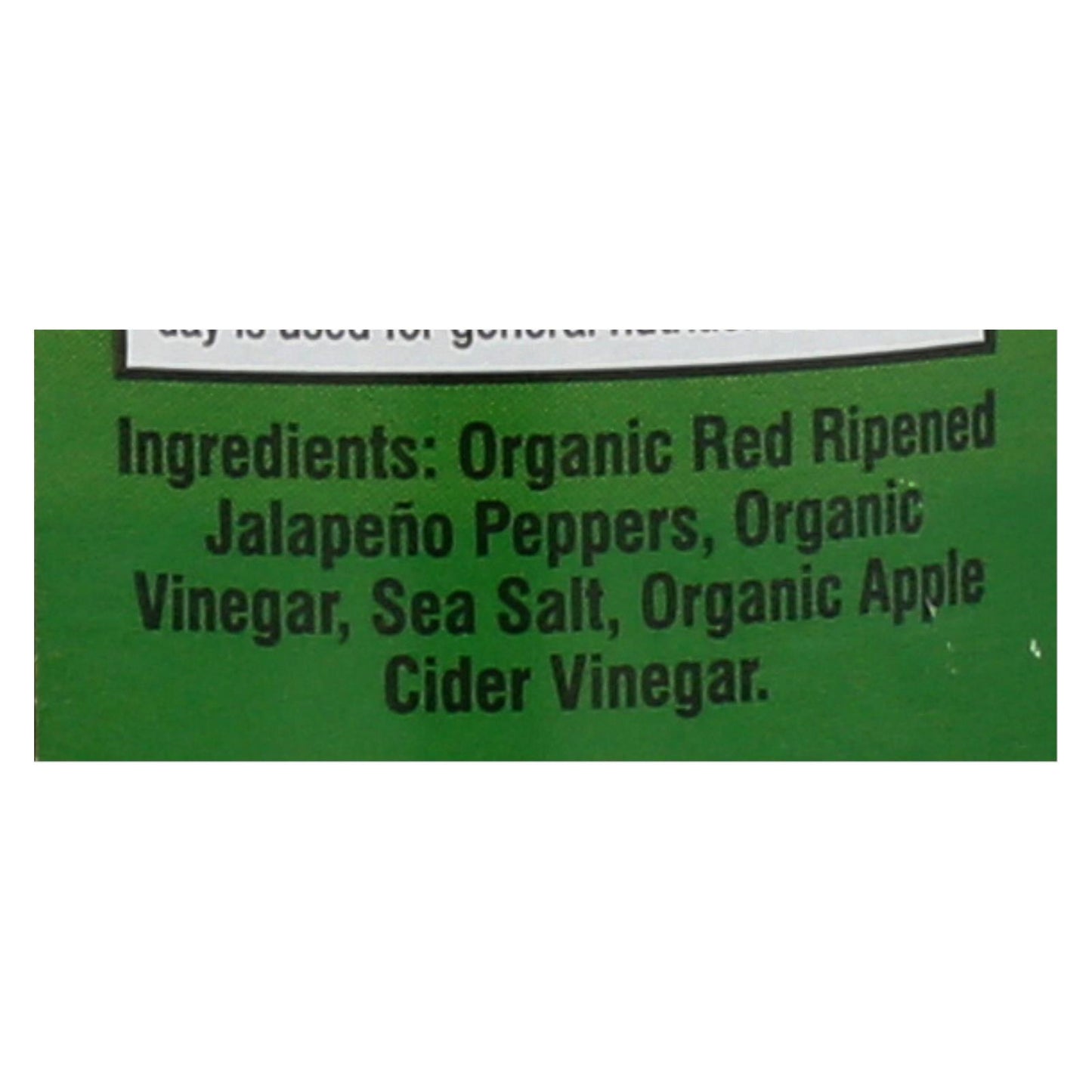 O'brothers Hot Sauce Organic Jalapeno Pepper Sauce - Case Of 12 - 5fz