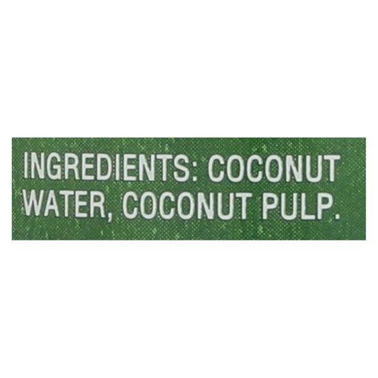 Taste Nirvana Taste Nirvana Coconut Water With Pulp - Case Of 12 - 16.2 Fl Oz.