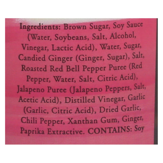 The Ginger People Spicy Sauce - Teriyaki - Case Of 12 - 12.7 Fl Oz.