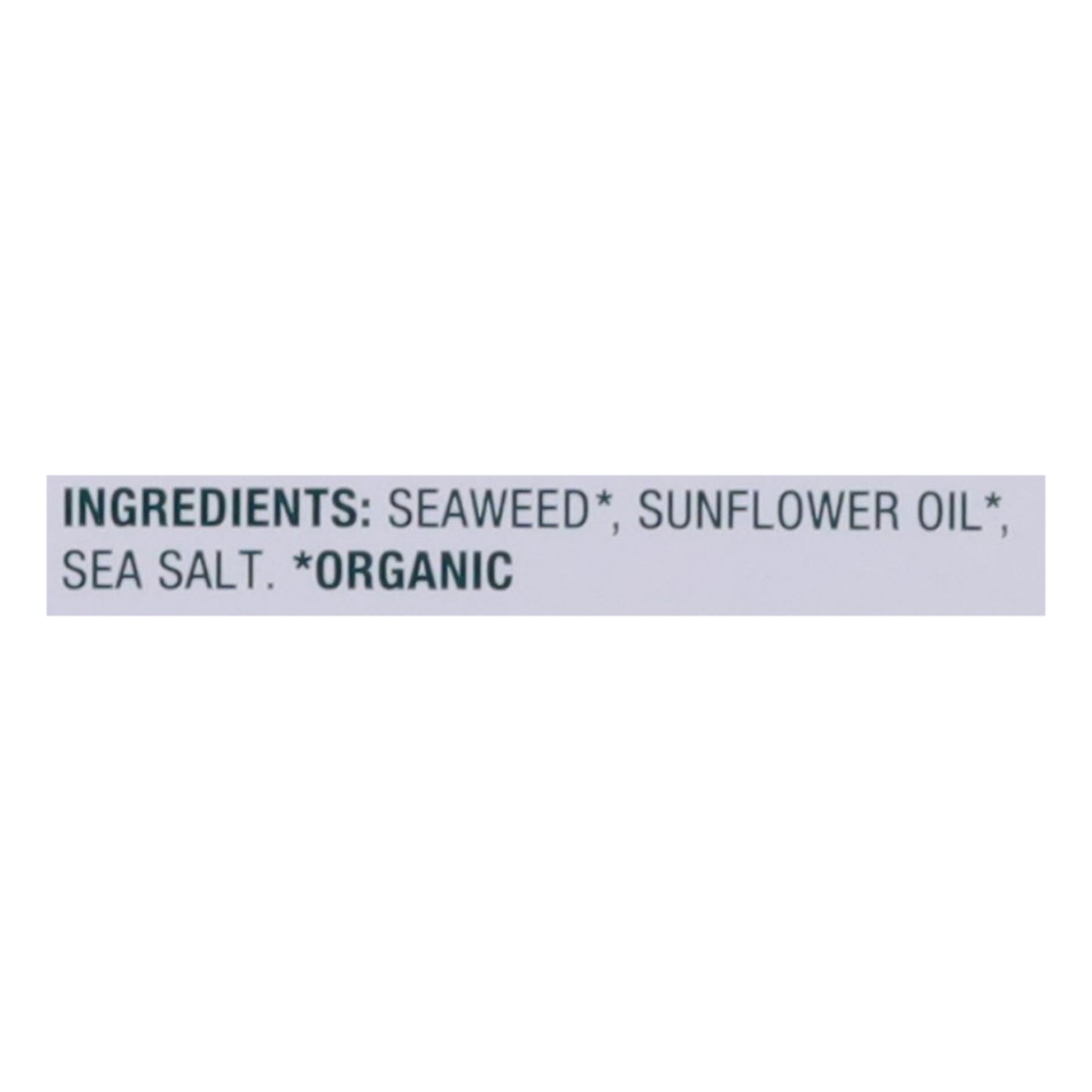 Gimme Seaweed Snacks - Seaweed Snk Og2 Sslt 5pk - Cs Of 6-5/.14 Oz