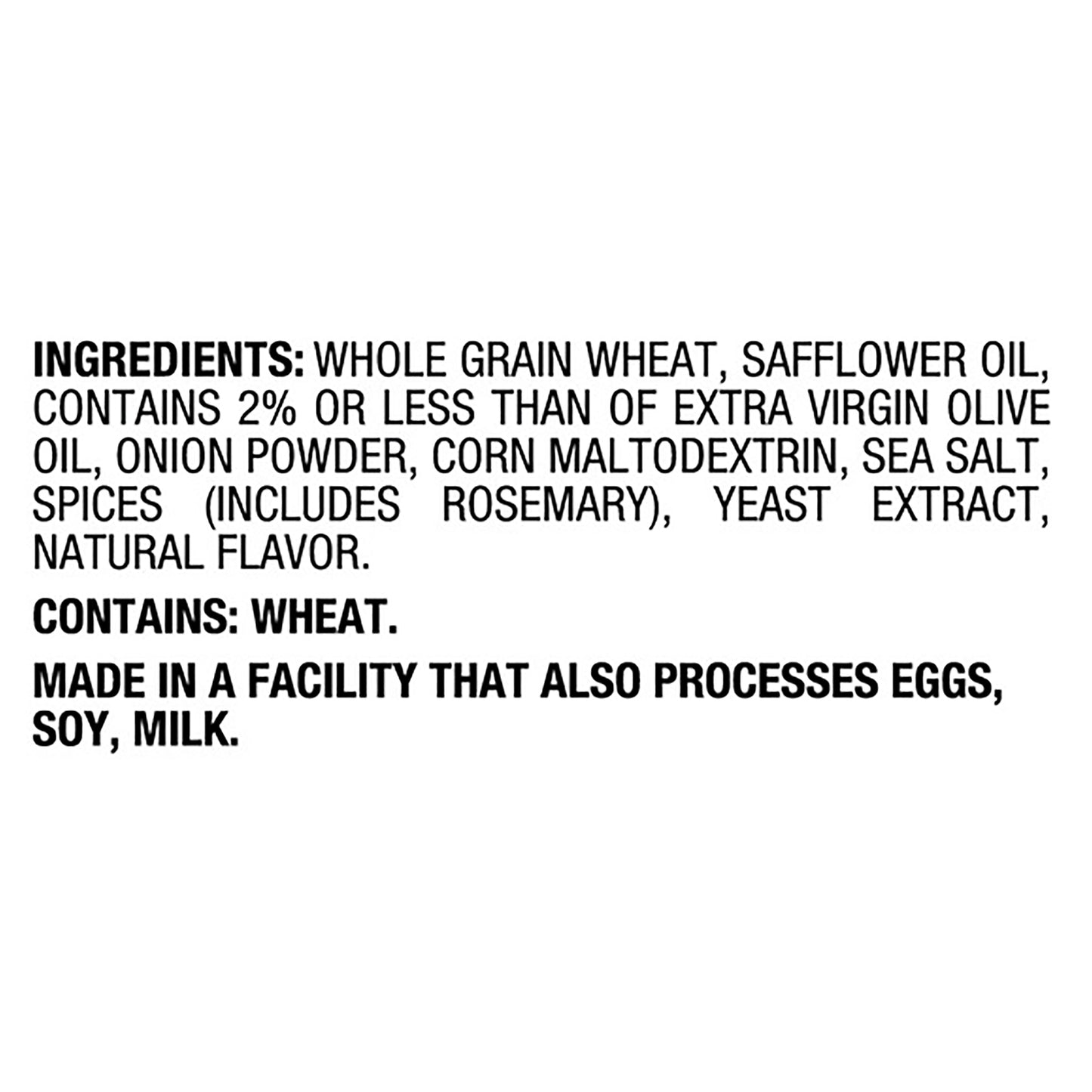 Back To Nature - Crkrs Rsmry Olive Oil Ww - Cs Of 12-7 Oz