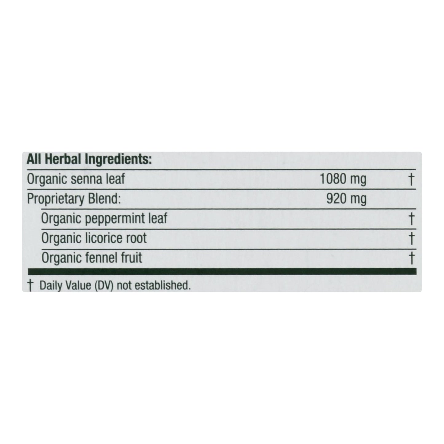 Traditional Medicinals Organic Smooth Tea - Senna Peppermint - 16 Bags