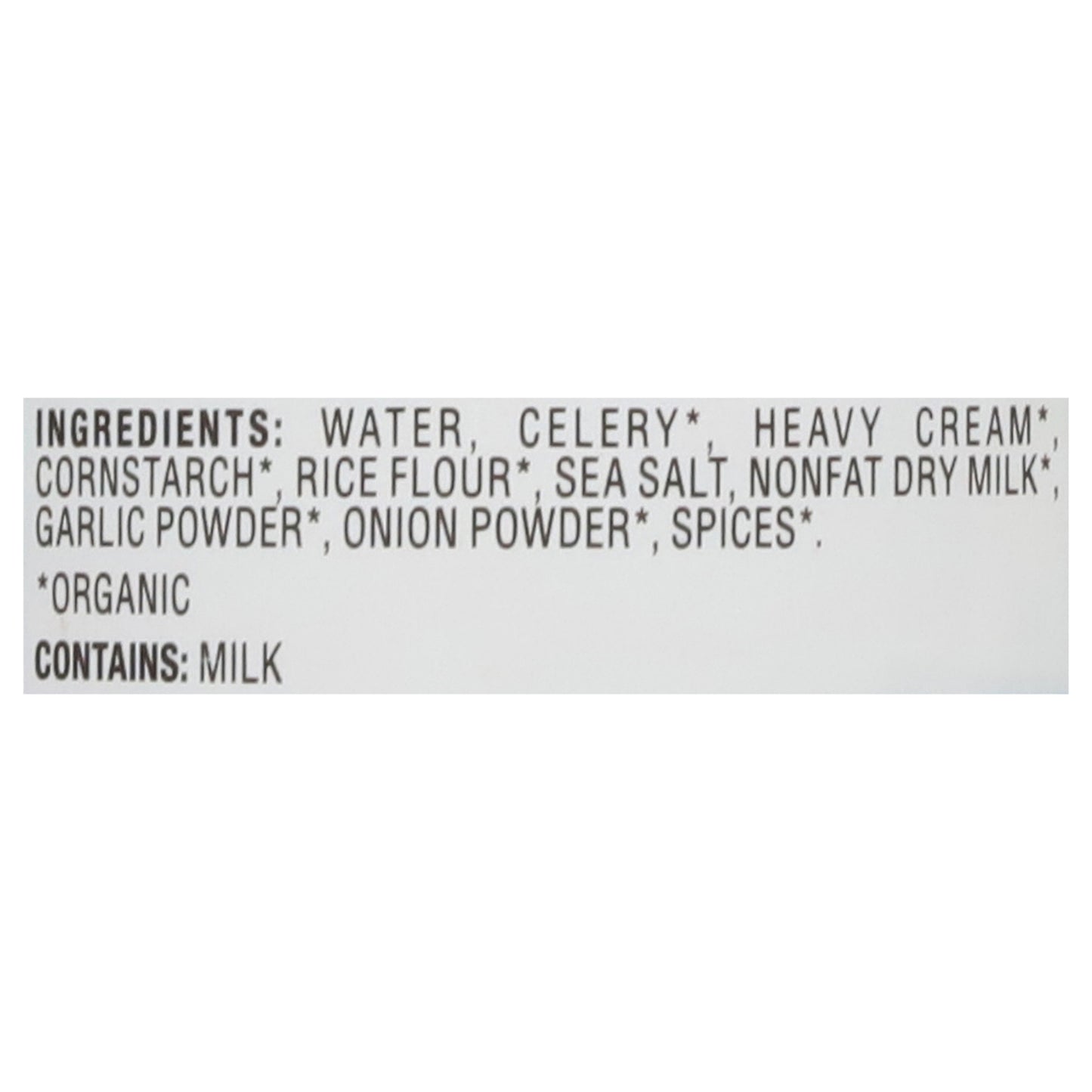Pacific Foods - Crm Of Celery Conds Soup - Cs Of 12-10.5 Fz