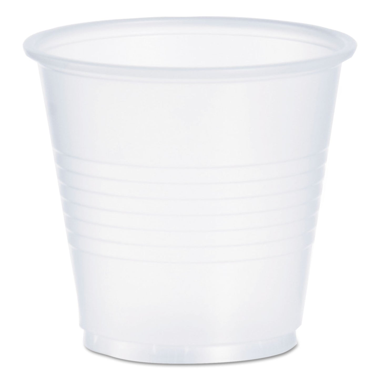 Dart High-Impact Polystyrene Cold Cups, 3.5 oz, Translucent, 100/Pack (DCCY35PK)