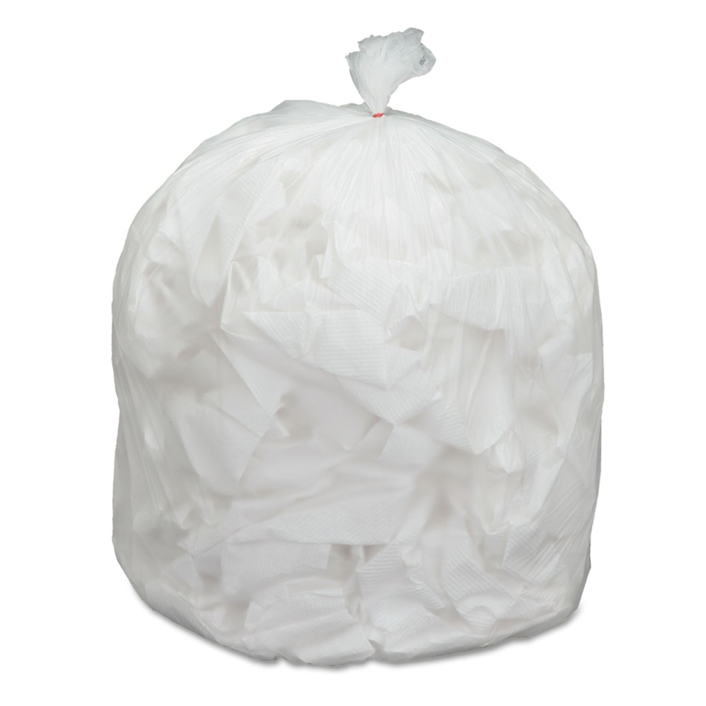 AbilityOne 8105015171344, SKILCRAFT Trash Can Liner - High-Density, 45 gal, 12 mic, 40" x 48", Natural, 250/Carton