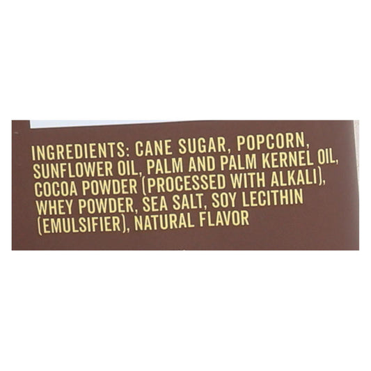 Angie's Kettle Corn Dark Chocolaty Drizzled Sea Salt - Case Of 12 - 5.5 Oz