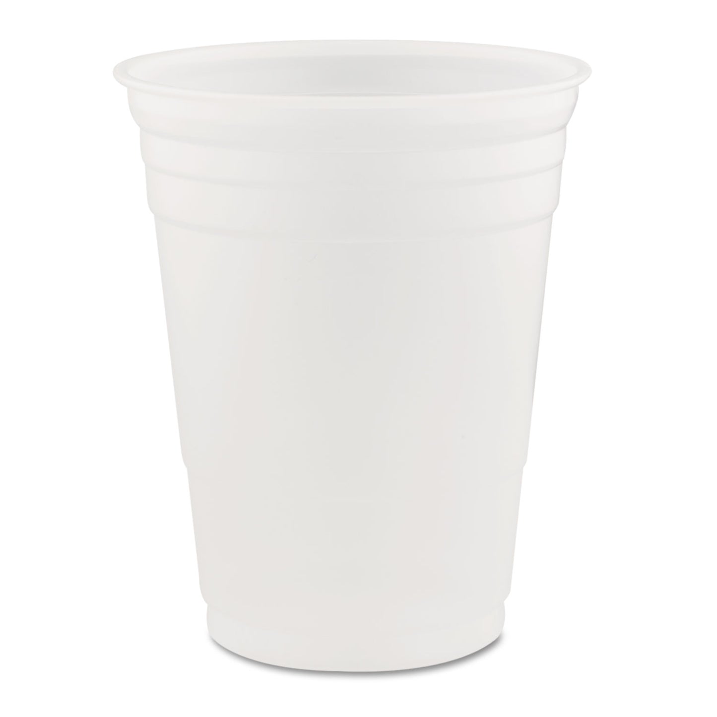 Dart SOLO Party Plastic Cold Drink Cups, 16 oz, 50/Sleeve, 20 Sleeves/Carton (DCCP16)