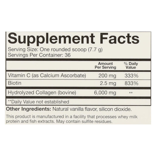 Youtheory Collagen Powder Dietary Supplement - 1 Each - 10 Oz