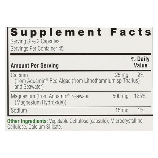 Nature's Answer Plant-based Magnesium Dietary Supplement - 1 Each - 90 Cap