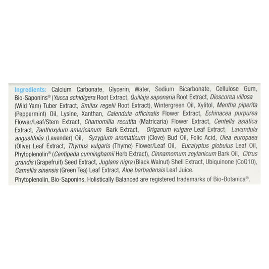 Nature's Answer Periobrite Wintermint Natural Brightening Toothpaste  - 1 Each - 4 Oz