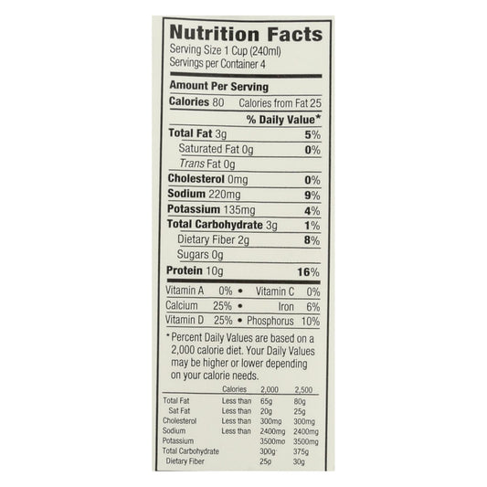 Did You Know That Most Brands Of Almond Milk - Case Of 6 - 32 Fz