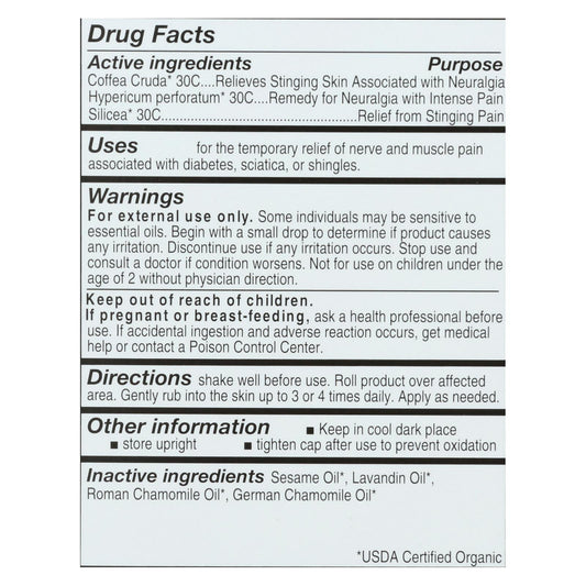 Forces Of Nature Nerve Pain Management Rollerball Activator Topical Medicine - 1 Each - 4 Ml