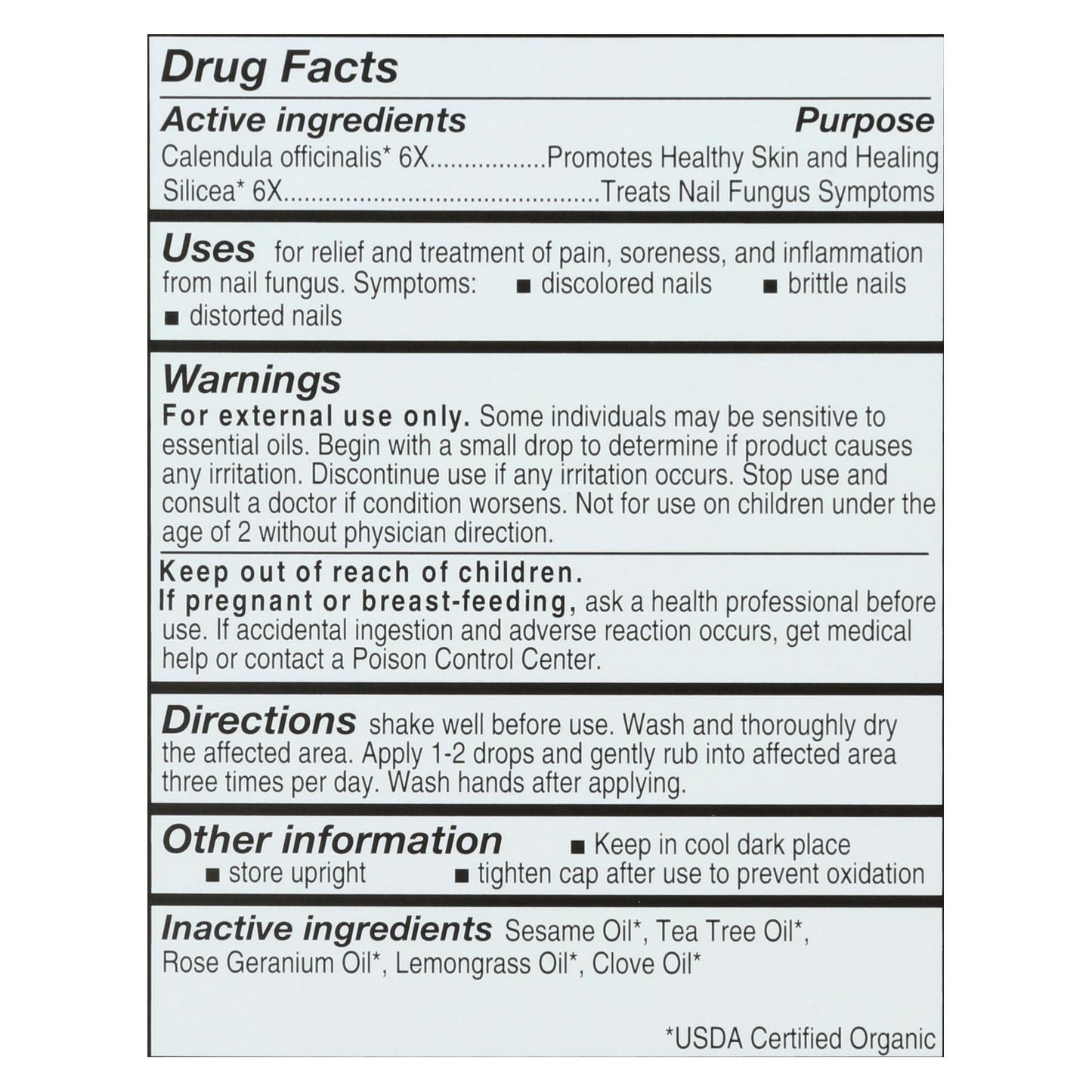 Forces Of Nature Nail Fungus Control - 1 Each - 5 Ml