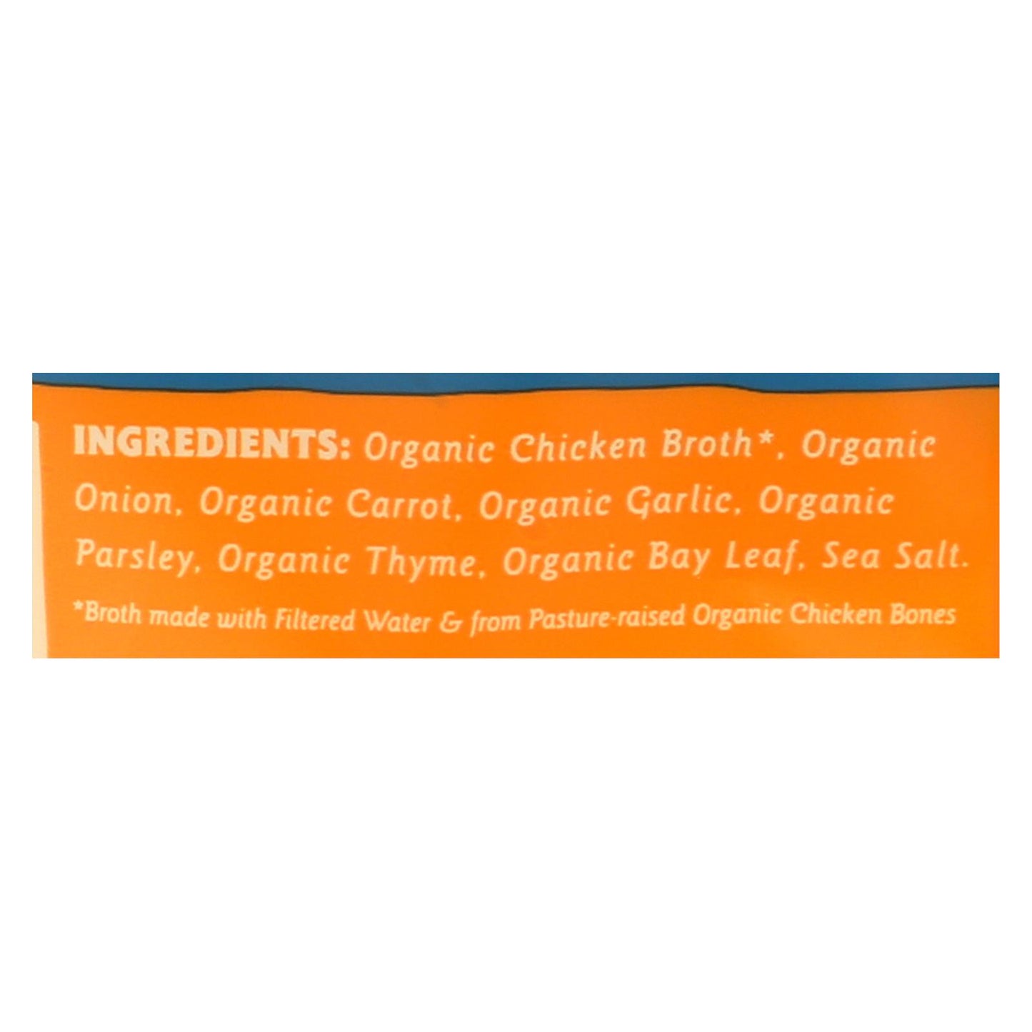 Bare Bones Chicken Bone Broth - Case Of 6 - 16 Fz