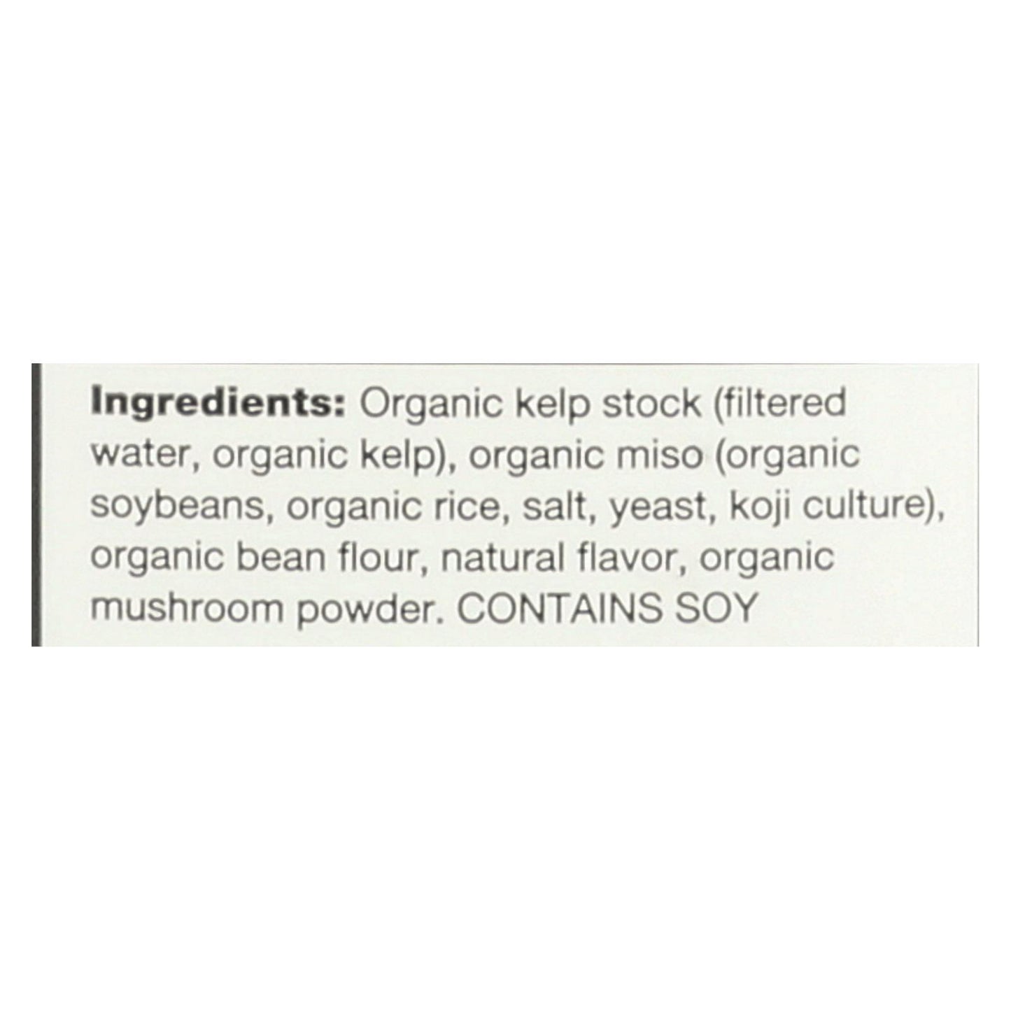 Ocean's Halo Broth Miso - Case Of 6 - 32 Fz