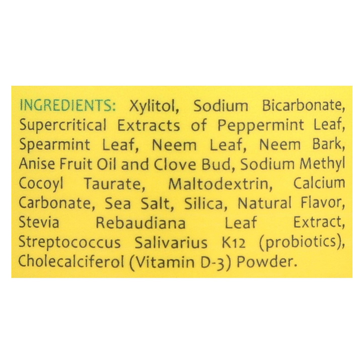 Theraneem Naturals Gentle Mint Therape Neem Tooth & Gum Powder - 1 Each - 40 Grm
