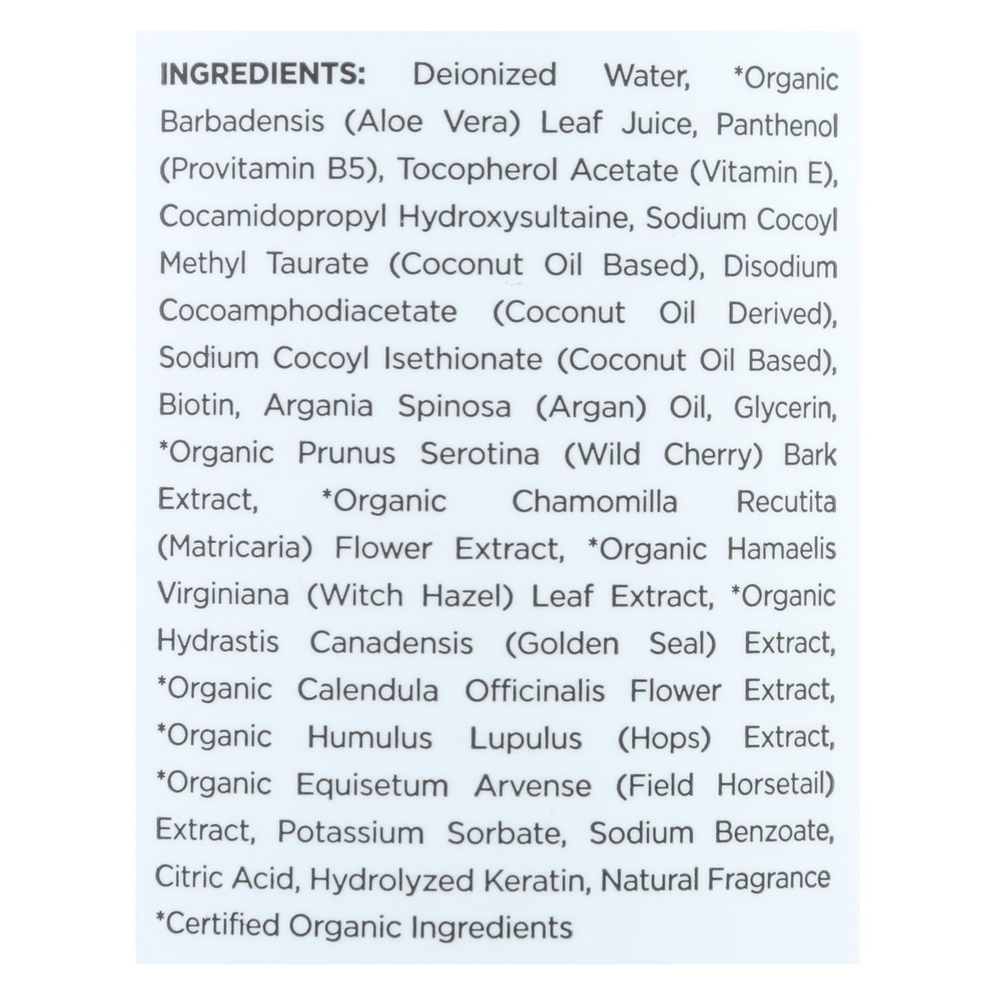 Mill Creek Botanicals Aloe Vera Shampoo Hydrates And - 1 Each - 14 Fz