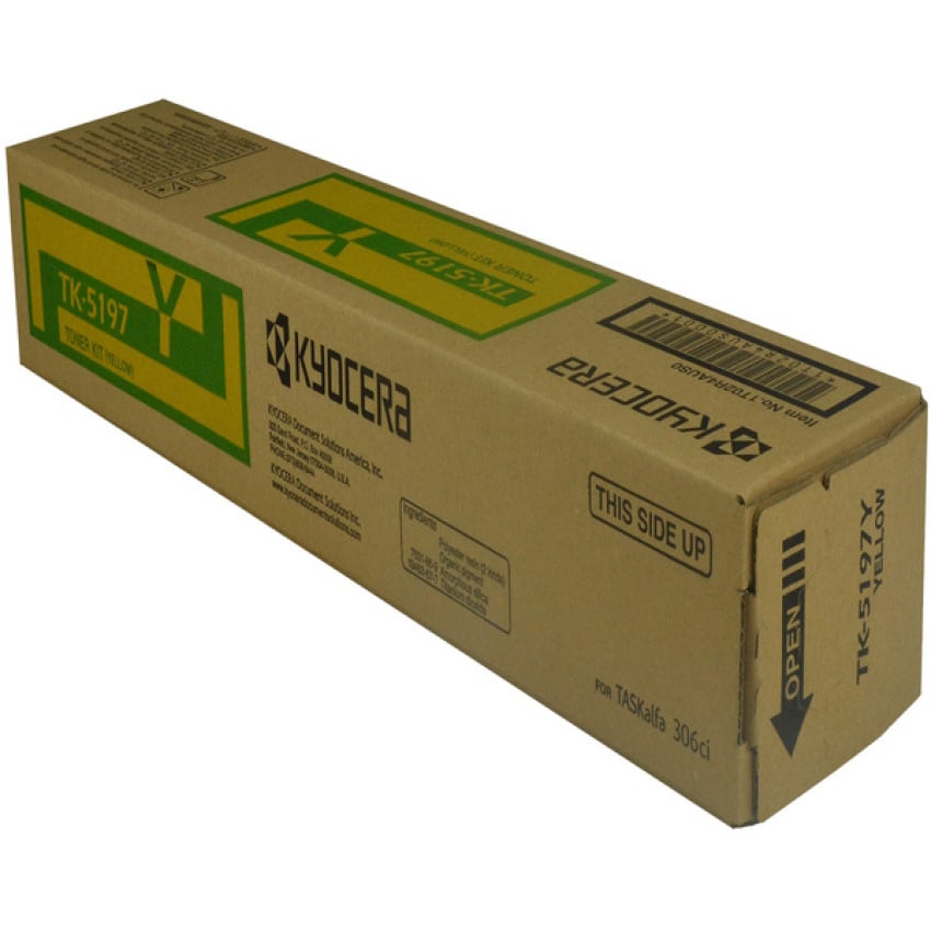 Kyocera Toner Cartridge (1T02R4AUS0 TK-5197Y) (1T02R4AUS0, TK-5197Y)