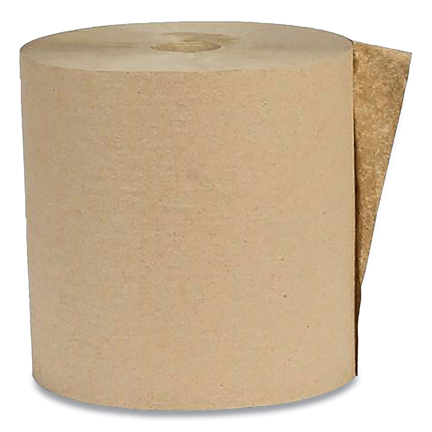Eco Green Recycled Hardwound Paper Towels, 1-Ply, 7.88" x 800 ft, 1.8 Core, Kraft, 6 Rolls/Carton (APAEK80186)