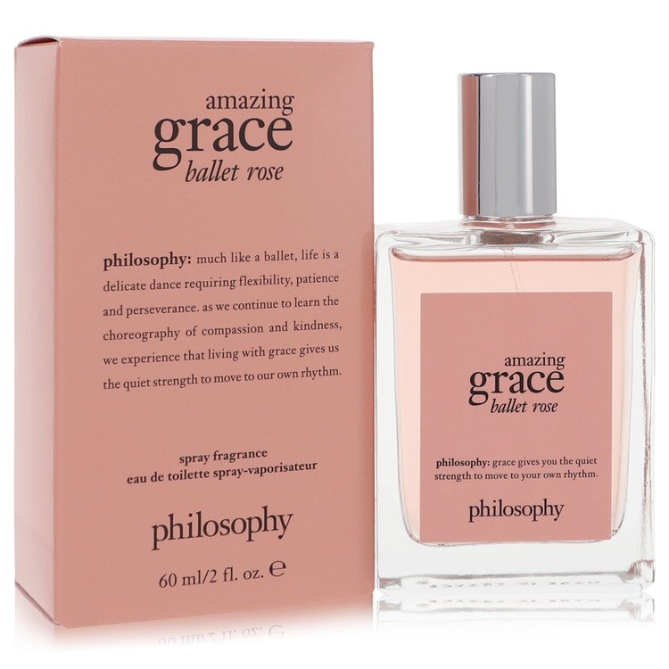 Amazing Grace Ballet Rose by Philosophy Eau De Toilette Spray 4 oz for Women