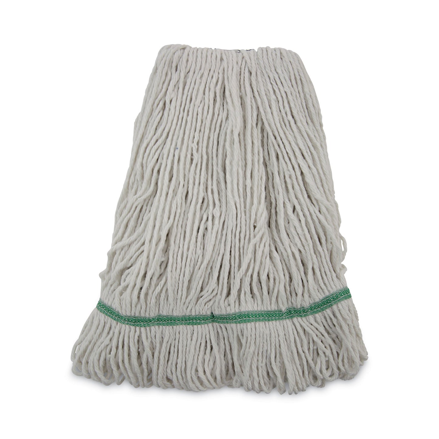 Boardwalk Mop Head, Premium Standard Head, Cotton/Rayon Fiber, Medium, White (BWK502WHNB)