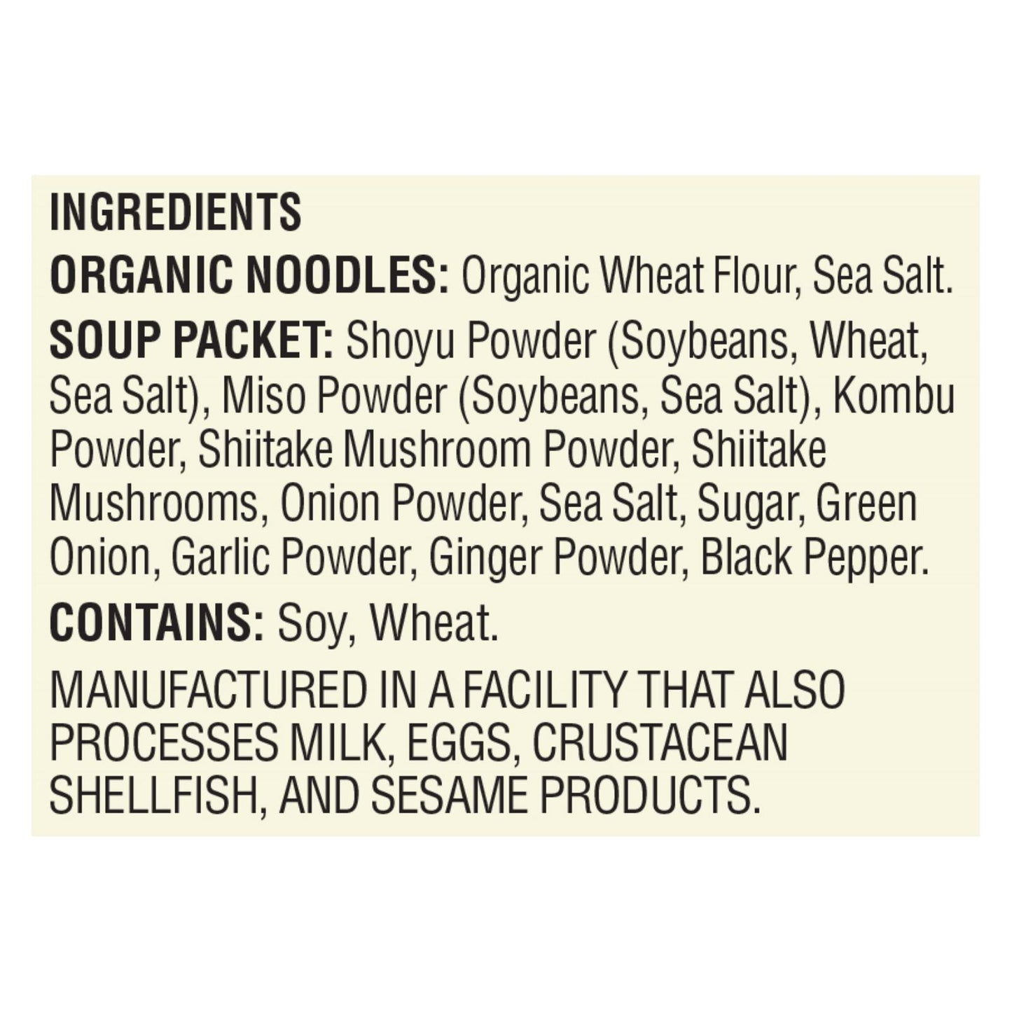 Koyo, Organic Shiitake Mushroom Ramen, Case Of 12, 2 oz