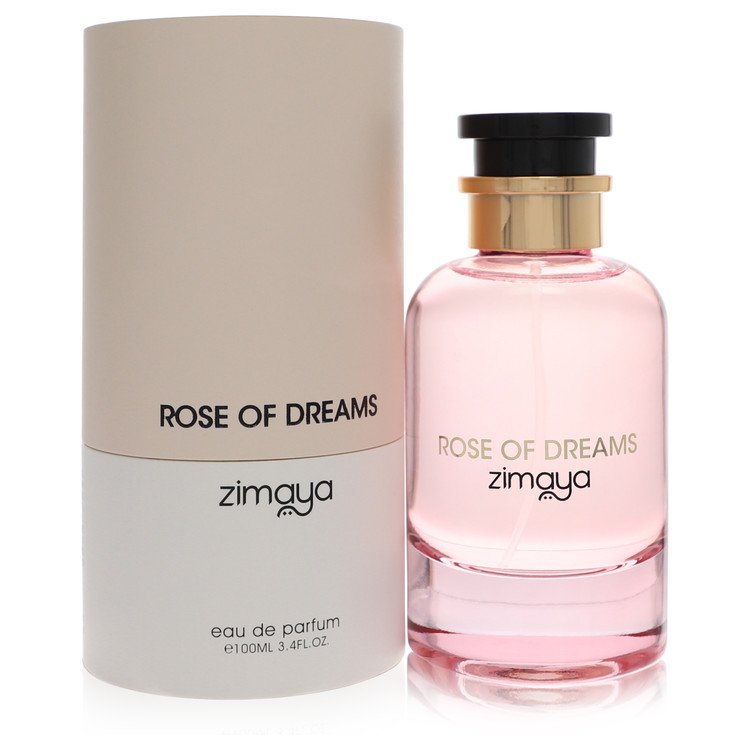 Afnan Zimaya Rose Of Dreams by Afnan Eau De Parfum Spray (Unisex Unboxed) 3.4 oz for Women