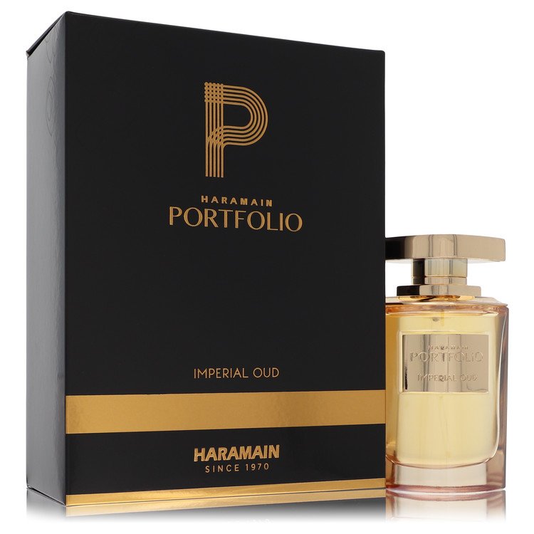 Al Haramain Portfolio Imperial Oud by Al Haramain Eau De Parfum Spray (Unisex Unboxed) 2.5 oz for Men