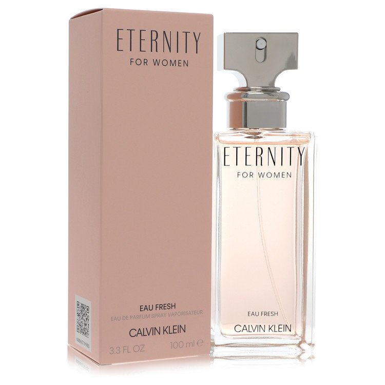 Eternity Eau Fresh by Calvin Klein Eau De Parfum Spray (Unboxed) 3.4 oz for Women