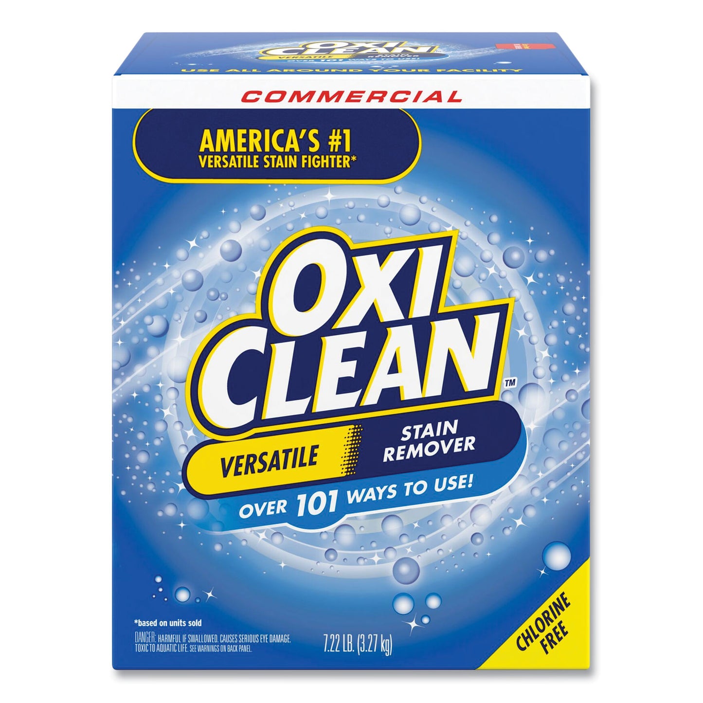 OxiClean Versatile Stain Remover, Regular Scent, 7.22 Lb Box, 4/carton (CDC5703700069CT)