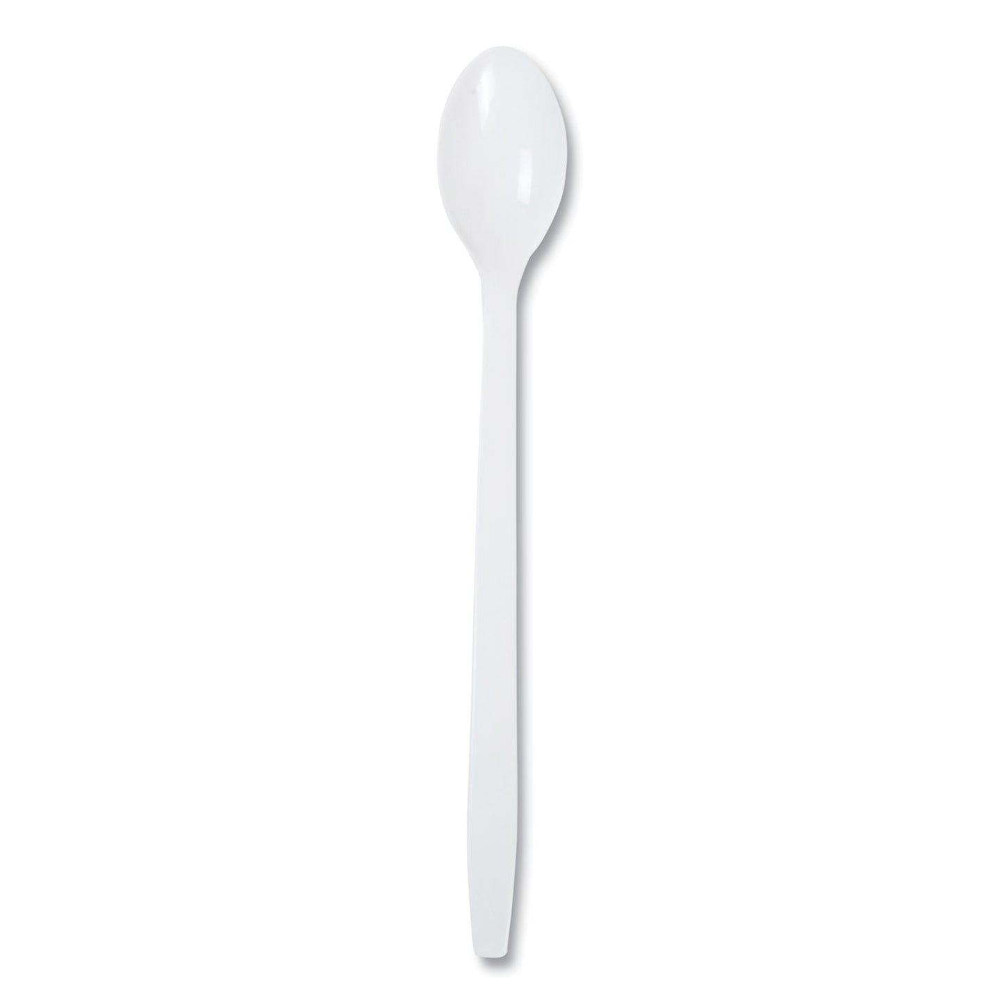 AmerCareRoyal Polypropylene Cutlery, Soda Spoon, 7.87", White, 1,000/Carton (RPPP2303W)