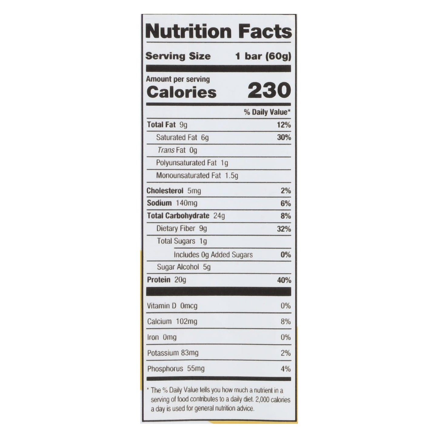One Cinnamon Roll Protein Bar - Case Of 12 - 60 Grm