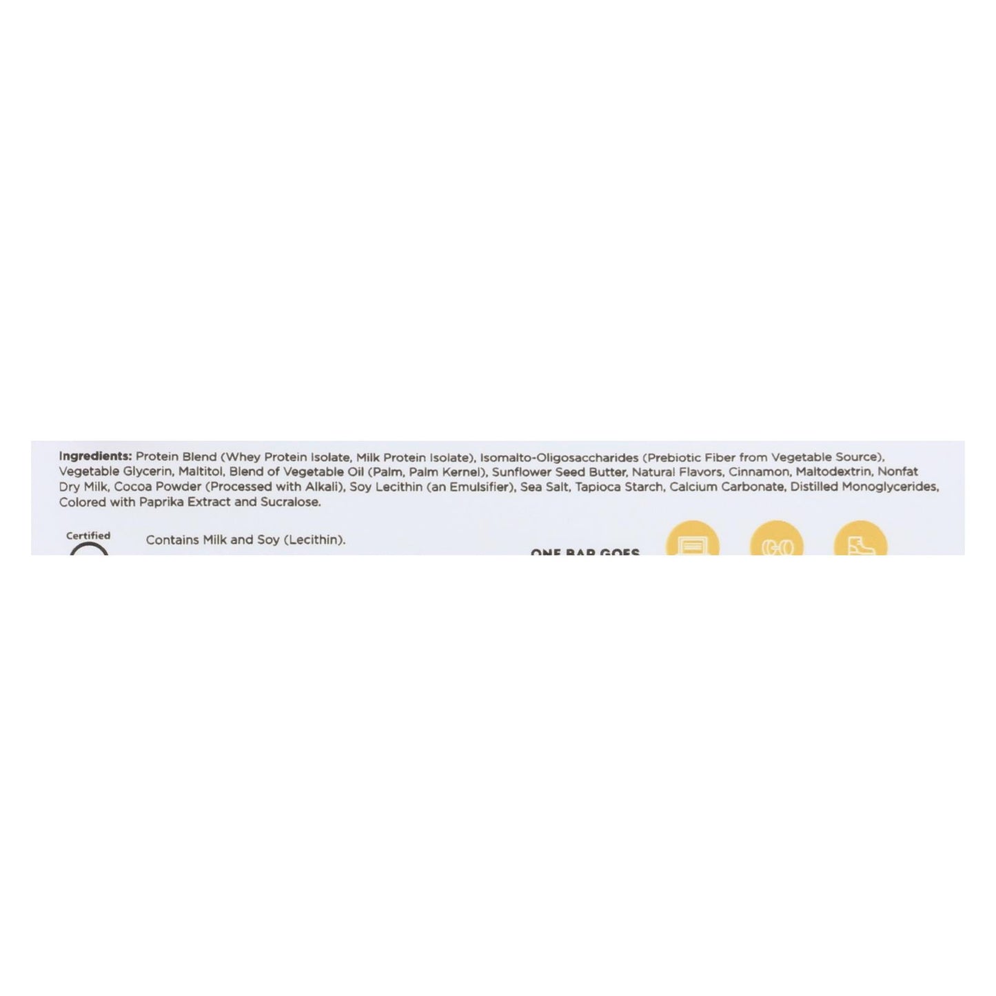 One Cinnamon Roll Protein Bar - Case Of 12 - 60 Grm