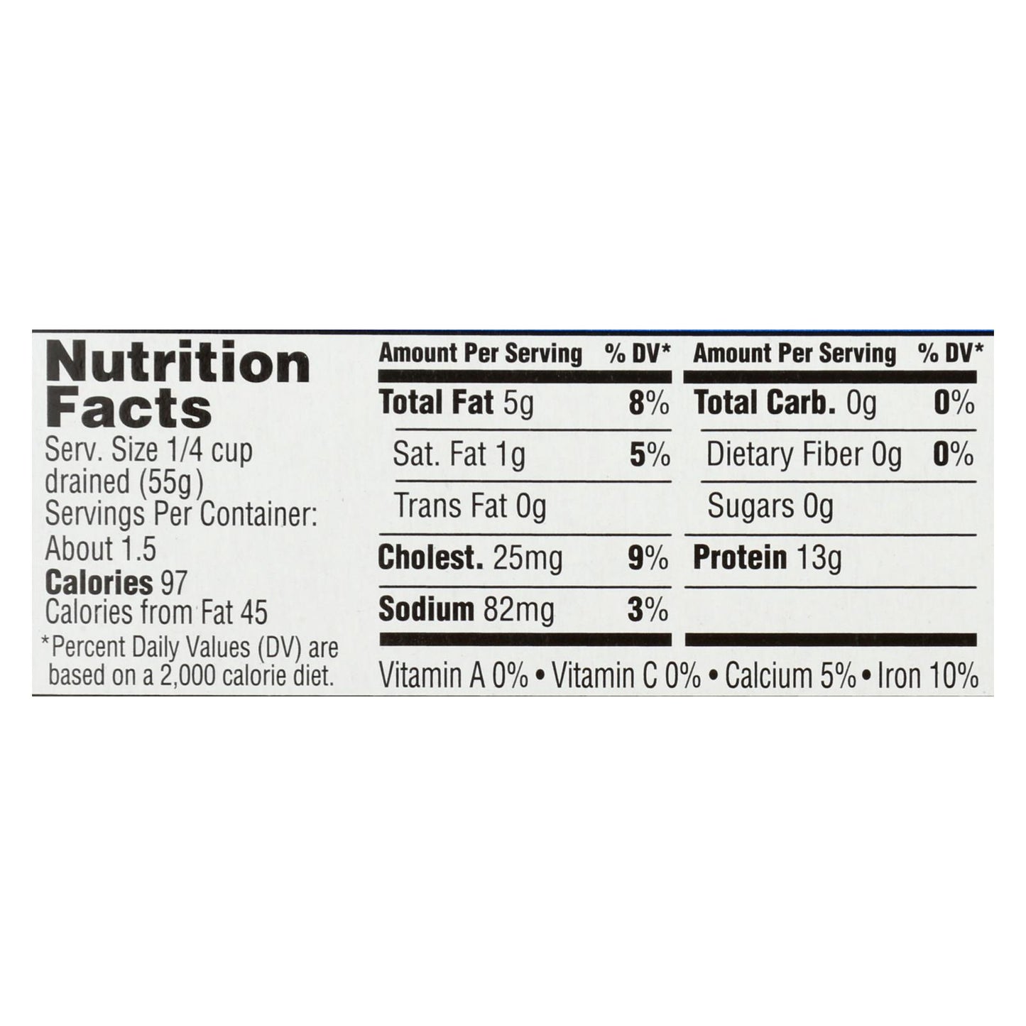 Season Brand Skinless And Boneless Sardines In Water - No Salt Added - Case Of 12 - 4.25 Oz.