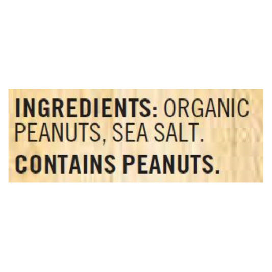 Woodstock Organic Smooth Easy Spread Peanut Butter - Case Of 12 - 35 Oz