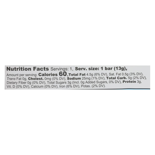 Go Raw - Organic Sprouted Bar - Pumpkin Seed - Case Of 10 - 0.5 Oz.