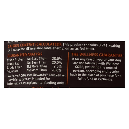 Wellness Pure Rewards Natural Dog Treats  - Case Of 8 - 4 Oz