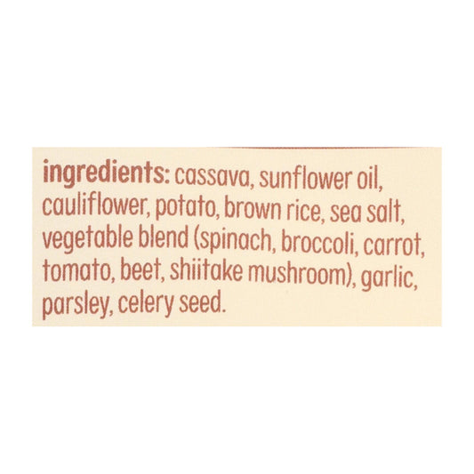 From The Ground Up Sea Salt Cauliflower Chips - Case Of 12 - 3.5 Oz