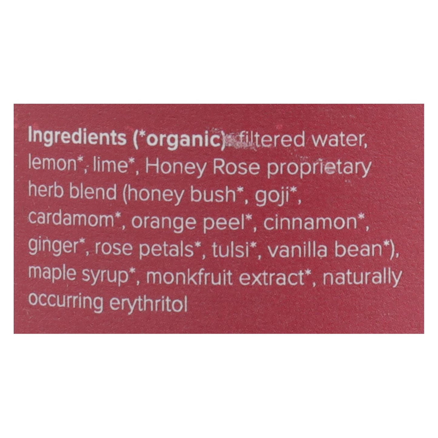 Goldthread Honey Rose Herbal Tonic - Case Of 6 - 12 Fz