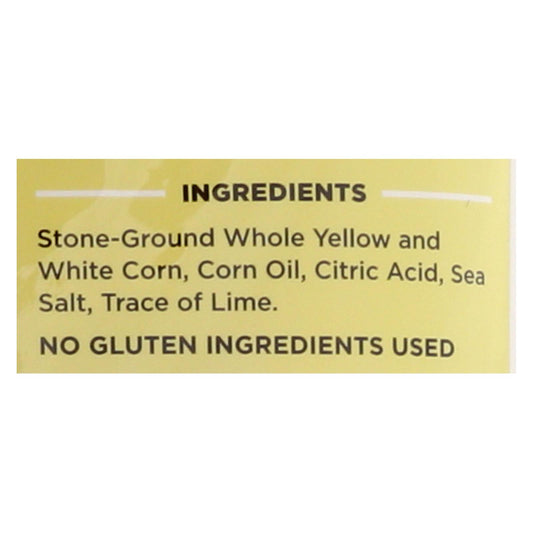 Frontera Foods Lime And Sea Salt Tortilla Chips - Tortilla Chips - Case Of 12 - 10 Oz.