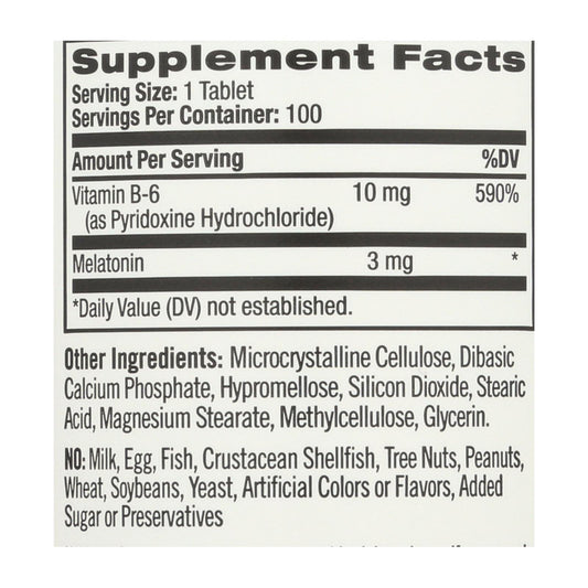 Natrol Melatonin Time Release - 3 Mg - 100 Tablets