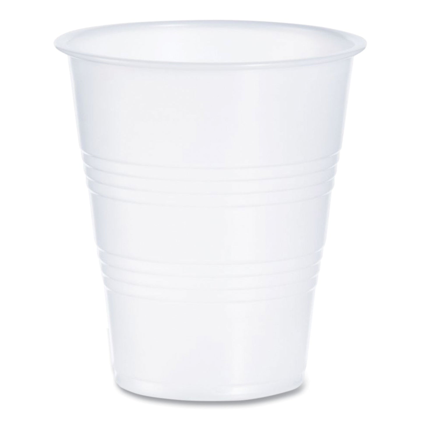 Dart High-Impact Polystyrene Cold Cups, 7 oz, Translucent, Clear, 100/Pack (DCCY7PK)