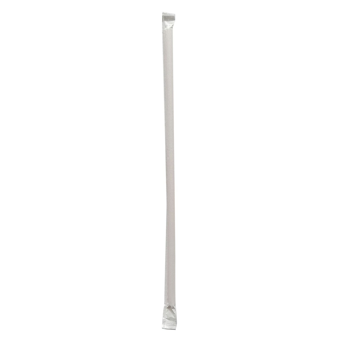 Boardwalk Wrapped Giant Straws, 10.25", Polypropylene, Red/White Striped, 1,200/Carton (BWKGST1025RW)