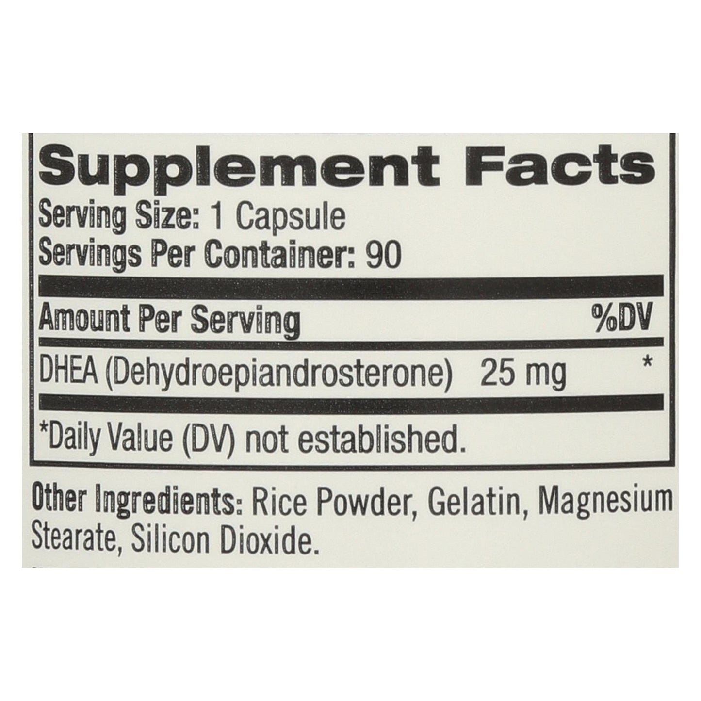 Natrol Dhea - 25 Mg - 90 Capsules