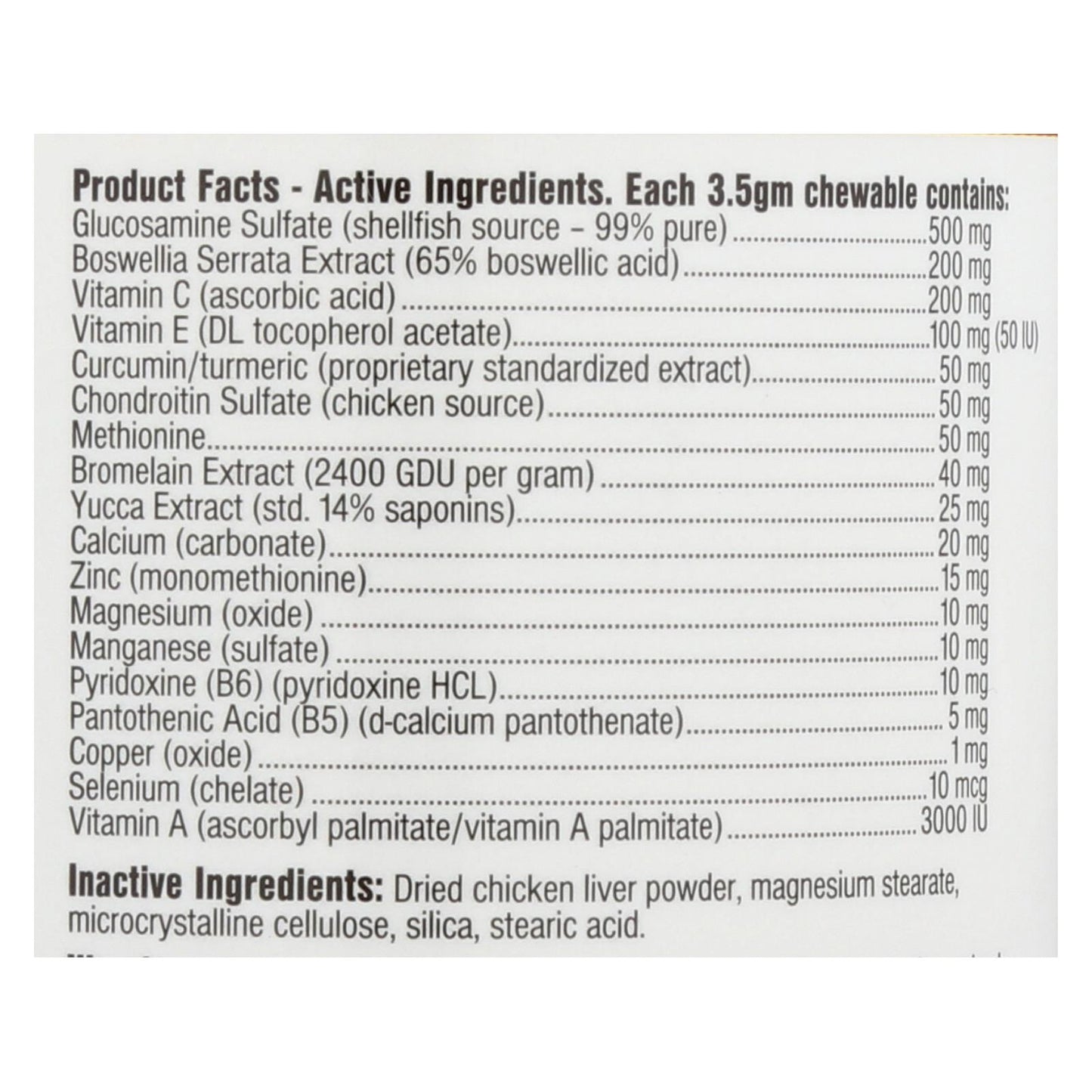 Ark Naturals Joint Rescue - 500 Mg - 90 Chewables
