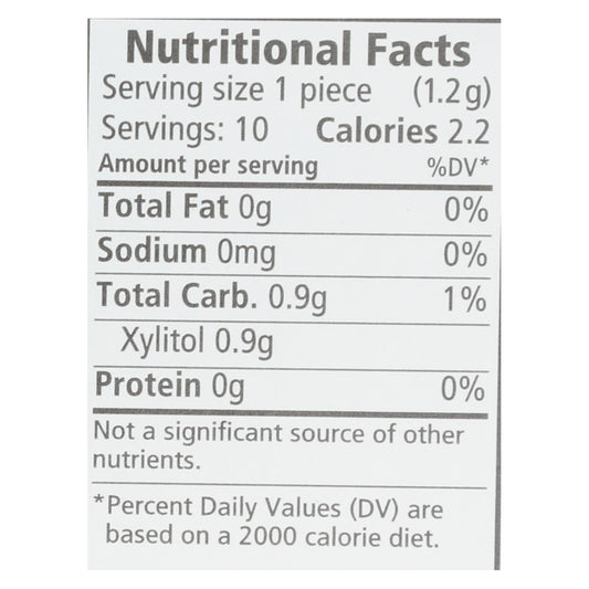 Spry Xylitol Gems - Peppermint - Case Of 20 - 10 Count