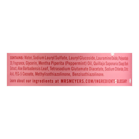 Mrs. Meyer's Clean Day - Liquid Dish Soap - Peppermint - Case Of 6 - 16 Fl Oz.