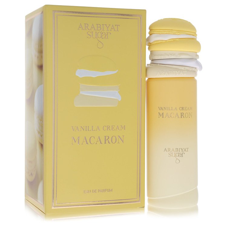 Arabiyat Sugar Vanilla Cream Macaron by Arabiyat Eau De Parfum Spray (Unisex) 3.4 oz for Women