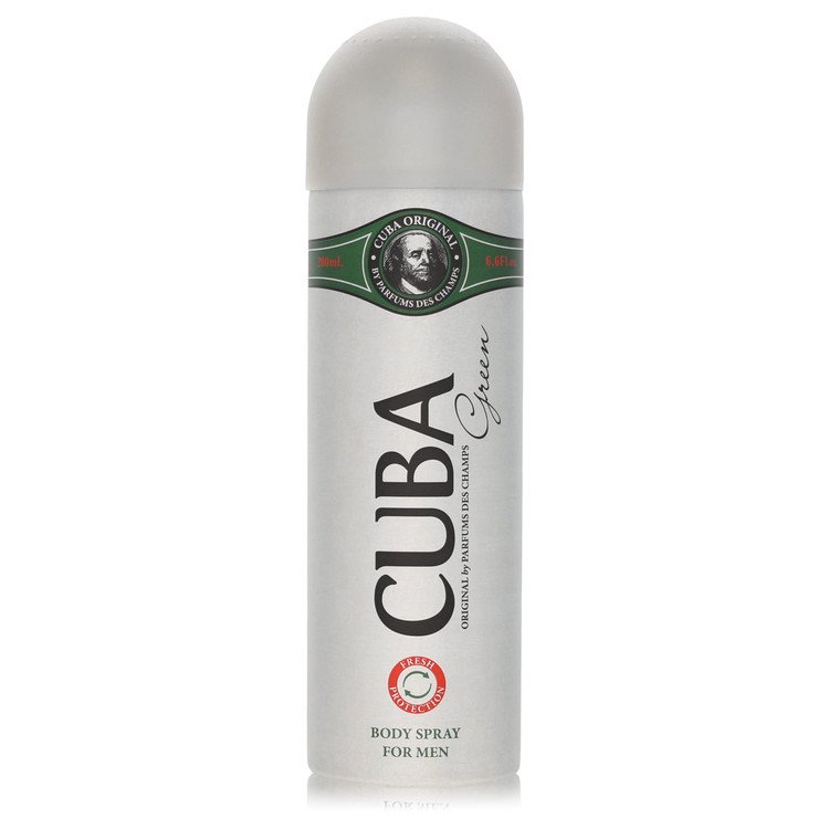 Cuba Green by Fragluxe Deodorant Spray 6.7 oz for Men