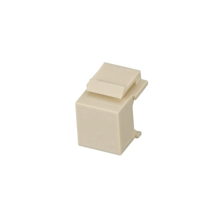 Black Box Keystone Snap Fitting - Blank, Office White, 10-pack, Gsa, Taa (FMT330R2)